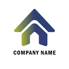 Real Estate and Housing Properties Company Logo With Replaceable Text