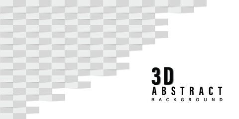 White abstract texture. Paper art style 3d vector background can be used in cover design, book design, poster, cd cover, flyer, website background or advertising. EPS2