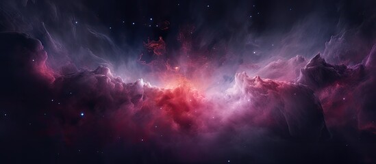 Creating AI generated nebula imagery