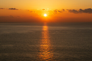 Fototapeta premium sunset on the beach