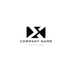 Letter X Logo Design Vector. Usable for Business Logo. Initial Design