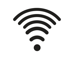 WiFi Router Outline Icons, Modem Icons, Wireless Router Connectivity, Broadband Line, Internet Connection, Access Point Vector Icons