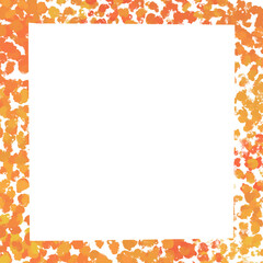 Obraz premium frame with orange