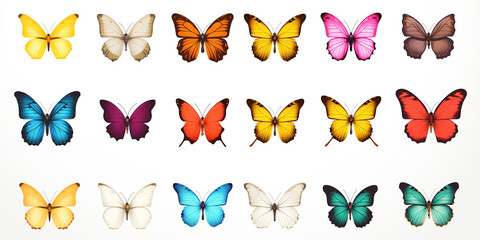 Fototapeta premium Bright and colorful animal poster.