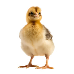 Chick on transparent background