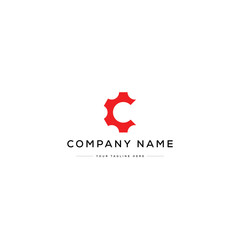 Letter C Logo Design Vector. Usable for Business Logo. Initial Design