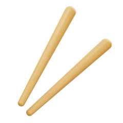 Chopsticks 3D Icon