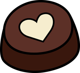 chocolate cookie icon
