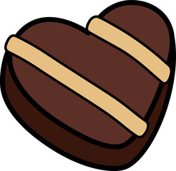 chocolate cookie icon