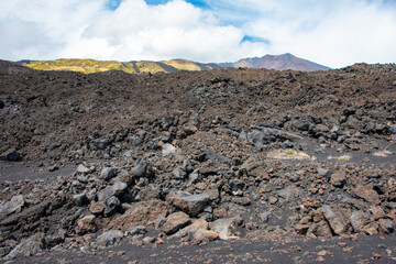 Mount Etna Lava Fields - Italy