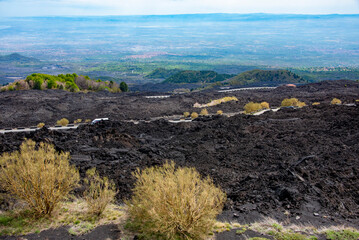 Mount Etna Lava Fields - Italy