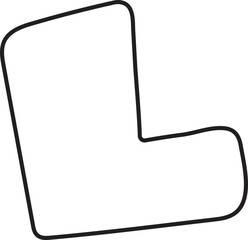 abstract doodle shape line