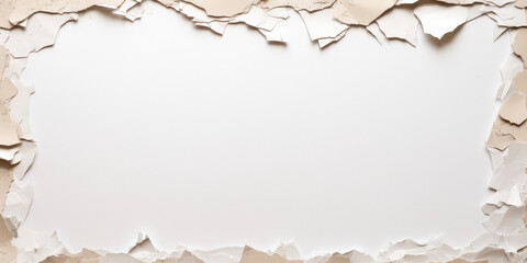 torn paper texture piece ripped border edge white piece of paper