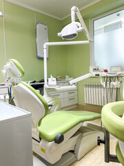 dentist office. Special equipment for a dentist,