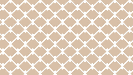 Beige seamless geometric pattern with shapes as a background