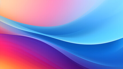 Fototapeta premium abstract colorful gradient background for design as banner, ads, and presentation concept. Generative AI.