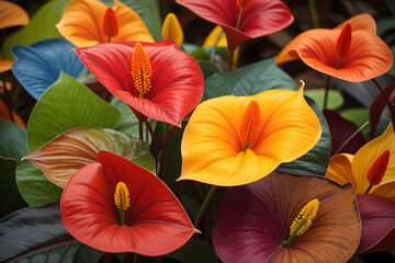 Anthurium flower beautyfull colour