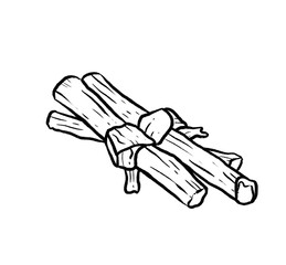 Obraz premium cinnamon line