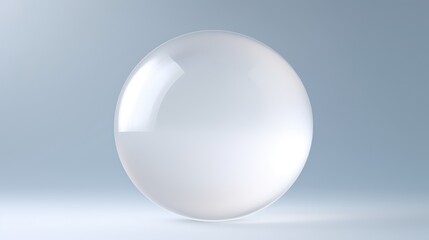 magic sphere solid background