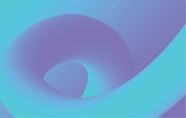 Abstract blue gradient 3D background