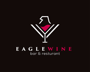 Eagle Logo Design Vector, Emblem, Design Concept, Creative Symbol, Icon