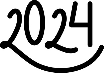 2024 New Year Sticker