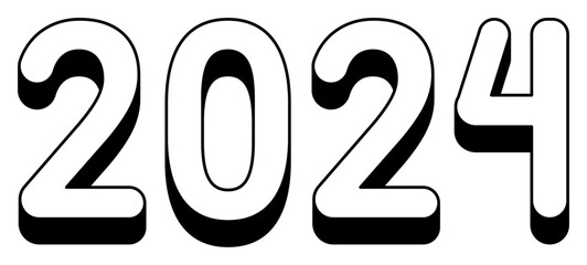 2024 New Year Sticker