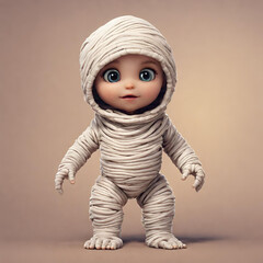 The cute little mummy