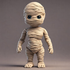 The cute little mummy
