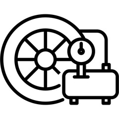 Inflate Tire  Icon