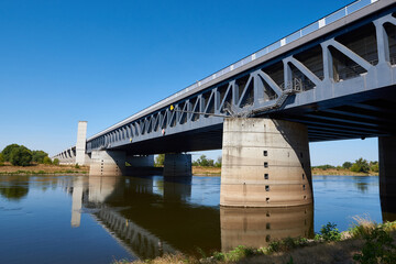 Kanalbrücke Magdeburg in Sachsen-Anhalt	