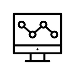computer line icon