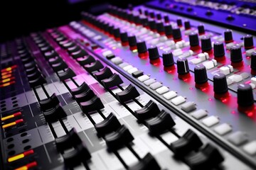 details of the mixing panel control dashboard