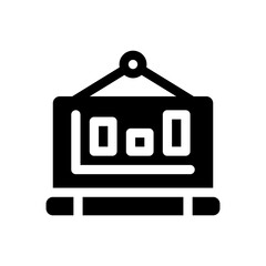 presentation glyph icon