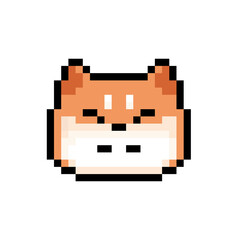 Shiba pixel art