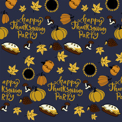 Thanksgiving pattern. Hq for web and print use.