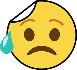 awkward sticker emoji icon