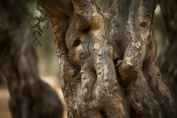 Fototapeta na wymiar Closeup tree detail texture. Surface decorative lumber log natural. Generate Ai