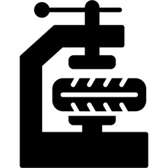 Tire Vulcanizer Icon