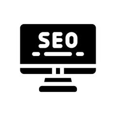 seo glyph icon