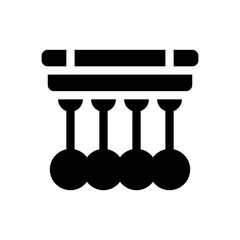 pendulum glyph icon