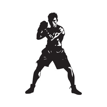 Boxer image Vector, Illustration, Art, Design