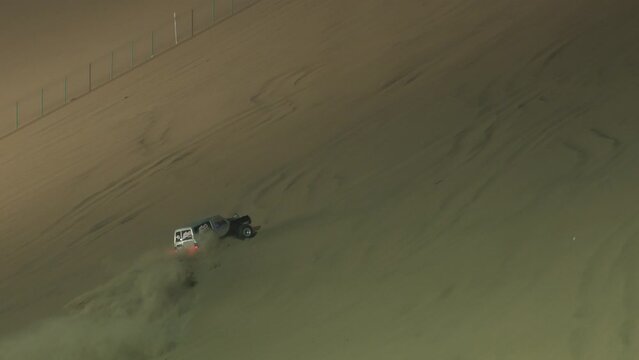 Car Stunt Race, Moreeb Dune, Liwa International Festival, Abu Dhabi, Emirates