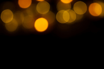 キラキラ光る丸ボケの背景