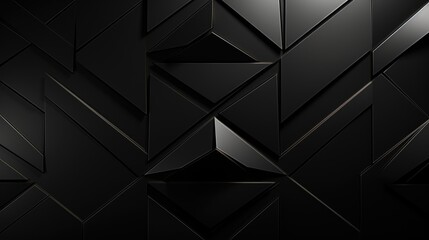 Abstract diamond geometry black background, wallpaper. 3d presentation.
