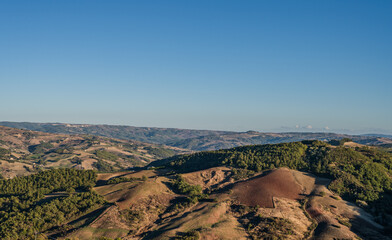 Molise, Italy. Spectacular autumn landscape
