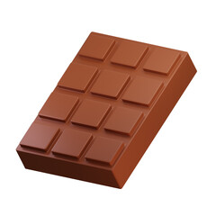 Chocolate 3D Illustration