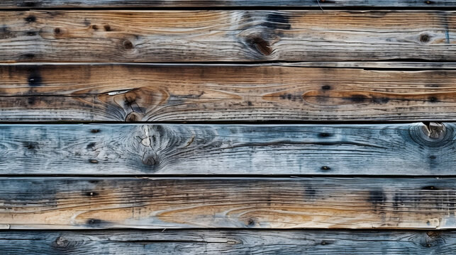 Old wooden wall. Wood texture background. Hardwood, dark old wood background, brushed wood tinted with dark polish.