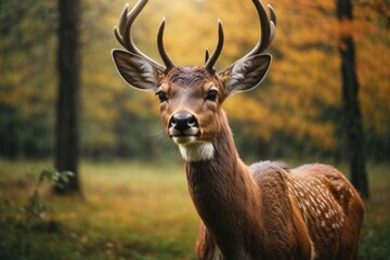 Fototapeta premium deer in the woods