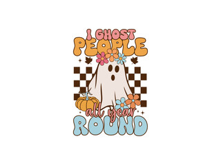 Spooky Halloween Groovy Design
